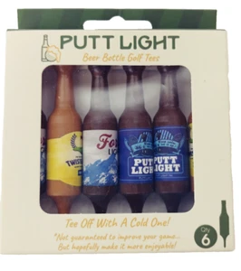 Nuevo Putt Light Golf Botella de Cerveza Tees Fores Light Twisted Tee Putt Juego de Luces/6 - Imagen 1 de 4