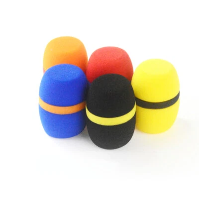 5 Gruesos Micrófono Cubierta Parabrisas Espuma Parabrisas Pop Filtro para Sennheiser Foto 1 de 4