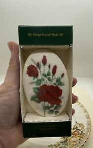 Vintage Lasting Impressions Picture Soap Red Roses 80s Nostalgia Vanity Restroom