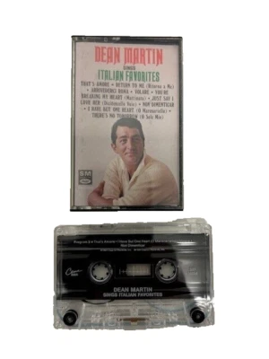 Sings Italian Favorites by Dean Martin (Cassette, Apr-1992, EMI-Capitol Special - Изображение 1 из 2