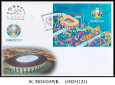 HUNGARY - 2021 EUROPEAN FOOTBALL CHAMPIONSHIP EURO 2000 - FDC