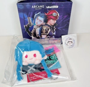 Bilibili Goods Official League of Legends Arcane Jinx Plush Patch Badge New 8CM - Picture 1 of 4