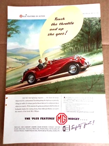 "ADVERTISEMENT - TOUCH THE THROTTLE'...AUTOCAR JULY 13TH 1951 " - Picture 1 of 1