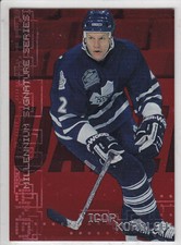 1999-00 ITG BAP MILLENNIUM SIGNATURE RUBY PARALLEL /1000 200-250 FINISH SET U PI