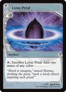 MTG English Lotus Petal (Future Sight) NM Foil Mystery Booster 2 - Picture 1 of 1