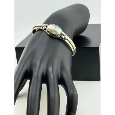 Carolyn Pollack Carlisle 925 Sterling Silver MOP Bracelet - Image 1 of 3