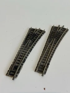 Fleischmann N Gauge 9179 Profi Track Manual Right Hand Switch Point x2 - Picture 1 of 1