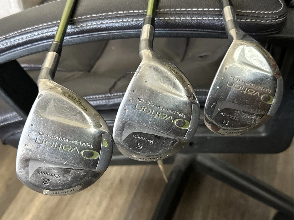 Adams Golf Ovation Tight Lies Offset 3/5/9 Fairway Woods Graphite RH - Image 1 of 4