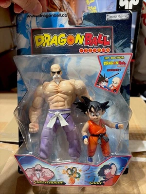 Paquete de dos figuras de acción Dragon Ball Super Roshi y Goku 2003 Foto 1 de 4
