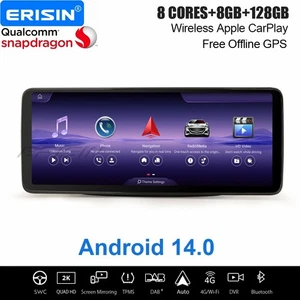 12,3" Qualcomm Android 14 Autoradio Navi 128GB Mercedes B Klasse W246 2013-2015 - Bild 1 von 24