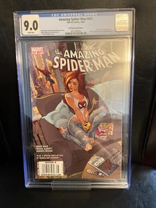 AMAZING SPIDER-MAN #601 CGC 9.0 NEWSSTAND EDITION WHITE PAGES /SCOTT CAMPBELLš„ - Picture 1 of 4