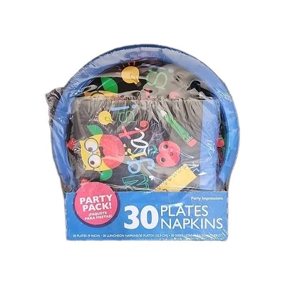 Paquete de fiesta de graduación platos servilletas ¡Felicidades! Multicolor 15ct ¡Cada uno gobierna! Foto 1 de 4