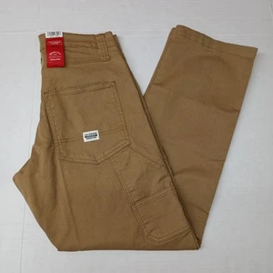 Signature By Levi Strauss & Co. Carpenter Jeans Men's 30x32 Brown Hammer Loop - Picture 1 of 9