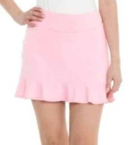 Neu mit Etikett Gottex pink Golf Tennis Pickleball Flare Move Strick Rüschen Skort S M L XL - Bild 1 von 2