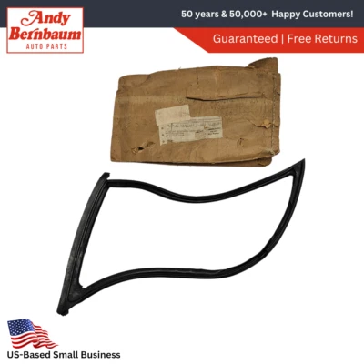 1962-1963 Plymouth Dodge Right Side Vent Window Weather Strip 2167680 NOS. - Image 1 of 4