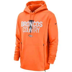 Denver Broncos Hoodie Nike Pullover Sweatshirt Sideline Edition Herren L Large - Bild 1 von 2