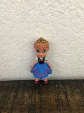 Disney Frozen PRINCESS ANNA Mini Toddler 3" Posable, tiara Cover