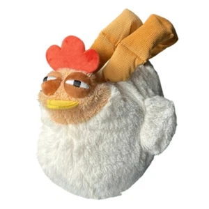 Plush Adjustable Crossbody Shoulder Bag Cute Chicken Animal Doll Handbag Purse - Picture 1 of 8