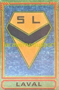061 ECUSSON BADGE FOIL STADE LAVALLOIS STICKER PANINI FOOTBALL FRANCE 1984 1985 - Foto 1 di 1
