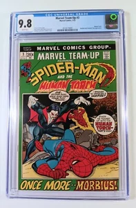 Marvel Team-Up #3 CGC 9.8 WHITE - NM/MT - 1972 Spider-Man, Human Torch, Morbius - Picture 1 of 2