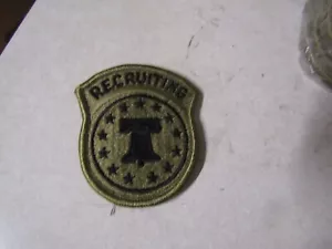 MILITARY PATCH US ARMY OCP MULTICAM HOOK & LOOP US ARMY RECRUITING COMMAND - Picture 1 of 1