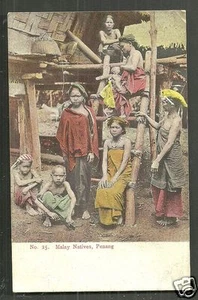 Penang Kaulfuss 25 - Batak Frau Indonesien Malaysia 1905 - Bild 1 von 1