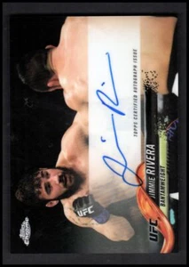 2018 Topps Chrome UFC Autographs #FAJR Jimmie Rivera Auto - NM-MT - Picture 1 of 2