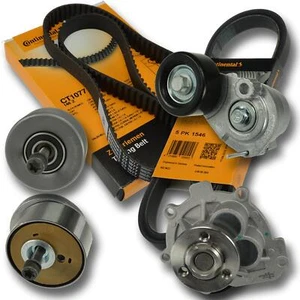 Zahnriemen CONTI + Rollen + WaPu + Keilr.++ f. OPEL  Astra G H Zafira B  Z16XEP+ - Bild 1 von 8