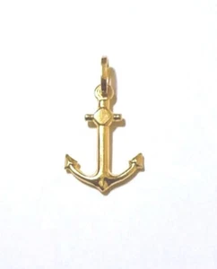 Ciondolo Ancora in ORO GIALLO 18KT 750% List. 165€ - Foto 1 di 5