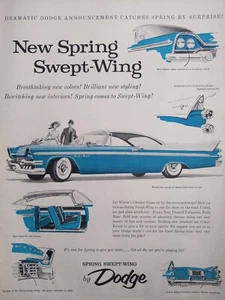 1958 vintage Dodge print ad, Green vehicle, great colors - Picture 1 of 1