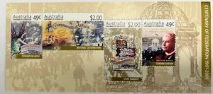 Stamps - Australia -Centenary Of Federation 1901-2001 (J4324) - Picture 1 of 6