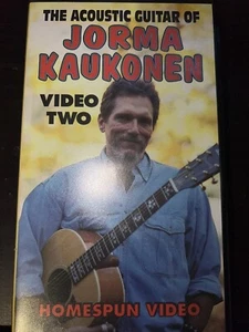 The Acoustic Guitar of Jorma Kaukonen Vol. 2 (1993, VHS) Homespun - Picture 1 of 6