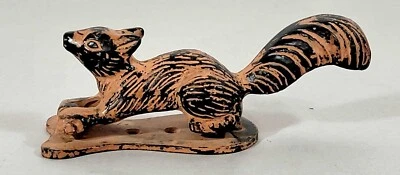 Vintage Cast Iron Squirrel Door Knocker Hand Painted - image 1 of 4
