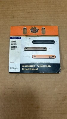 Harley Davidson OEM Dominion Inserto Pequeño 17-up Touring, 18-up Softail BRONCE Foto 1 de 4