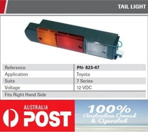 TOYOTA 7 SERIES FORKLIFT REAR TAIL LAMP - SUITS TOYOTA RHS - STOP LAMP ASSEMBLY - Picture 1 of 9