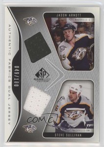 2006-07 SP Game Used Edition Authentic Fabrics Dual Jason Arnott Steve Sullivan