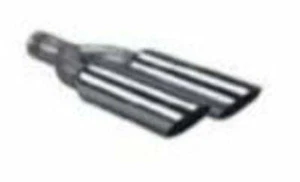 Jones Escape JDA312-200 Cromo Punta de Escape Doble Ángulo Corte 7.5 - Imagen 1 de 2