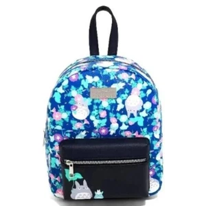 Studio Ghibli My Neighbor Totoro Floral Mini Backpack - Picture 1 of 4