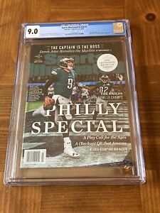 Nick Foles Sports Illustrated CGC 9.0 White Pages (Eagles SB 52- Philly Special)