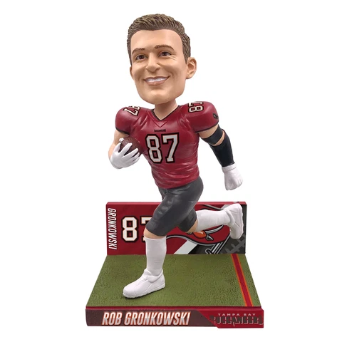 Rob Gronkowski Tampa Bay Buccaneers Big Ticket Series Bobblehead NFL Cover