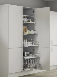 Küchenschrank Ausziehkorb mit weichem Close Runner und solidem Sockel InnoStor + - Bild 1 von 16