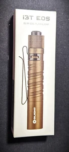 Linterna Olight I3T EOS Desert Tan EDC regalo navideño con clip - Imagen 1 de 7