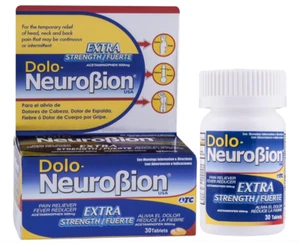 ✨ Dolo Neurobion Extra Strength Pain Reliever Fever Reducer Joint Relief 30 Tabl - Picture 1 of 5