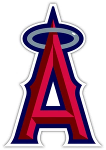 Los Angeles Angels of Anaheim MLB Baseball Car Bumper Window Sticker Decal 4"X5" - Picture 1 of 1