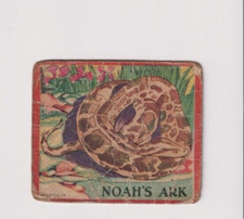 1933 Noah's Ark Card Flatbush Gum Co. Indian Python   RARE Nice