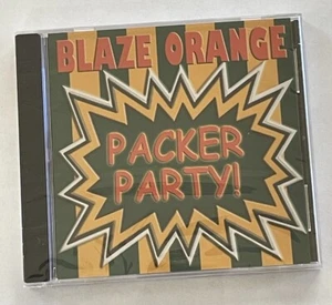 Rare Packer Party! Blaze Orange CD 2003 Hot Rock Records - New Sealed Green Bay - Picture 1 of 5