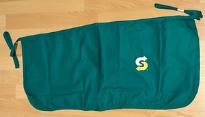 Lot of 2 Subway Green Bib Apron Embroidered Logo Restaurant Uniform Crew - Picture 1 of 3