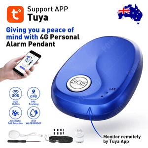 Personal Medical Alarm Pendant for Seniors Elderly SOS Button GPS Fall Detection - Picture 1 of 16