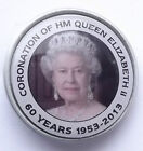 HM Queen Elizabeth II Coronation 1953 - 2013 Collectors Pin Badge