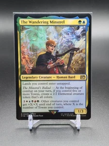 MTG The Wandering Minstrel 0249 Final Fantasy Regular Rare Legendary Creature - Picture 1 of 2
